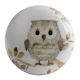 Mixing Color Owl Ceramic Flat Wine Bottle Stopper
